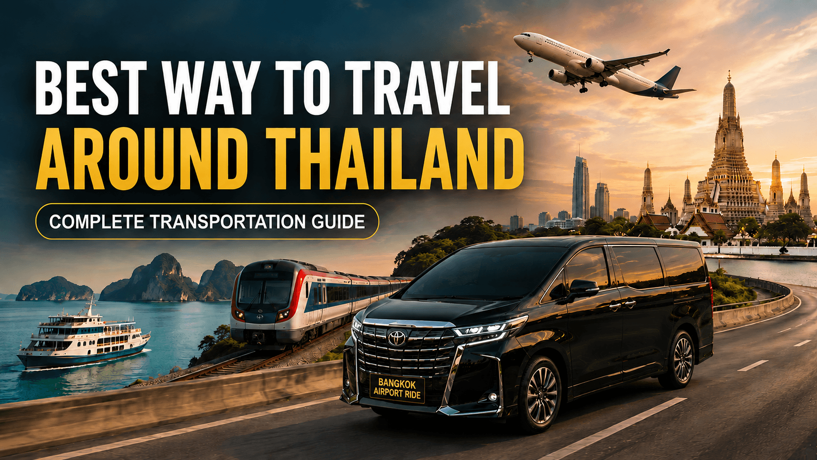 Best Way to Travel Around Thailand: Complete Transportation Guide