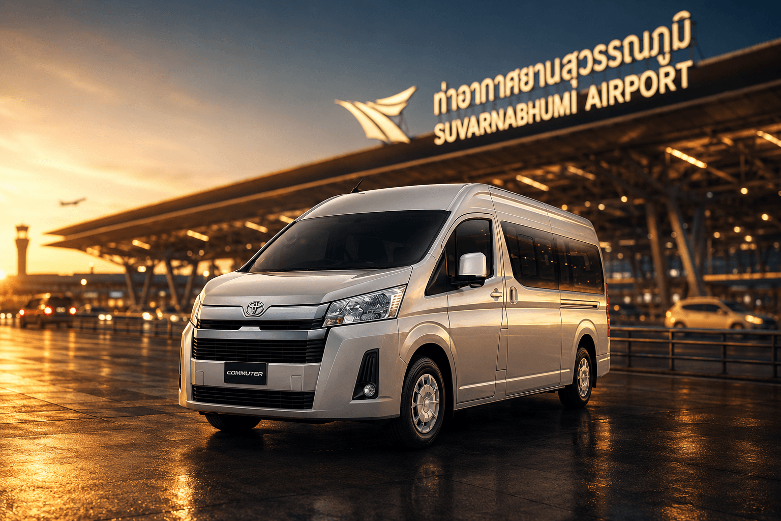 Commuter Van transfer vehicle
